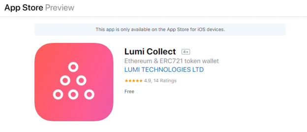 aplicació lumi-wallet