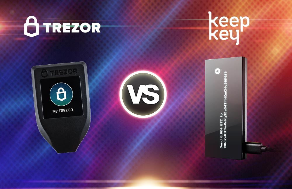 trezor vs revisió de la cartera keepkey
